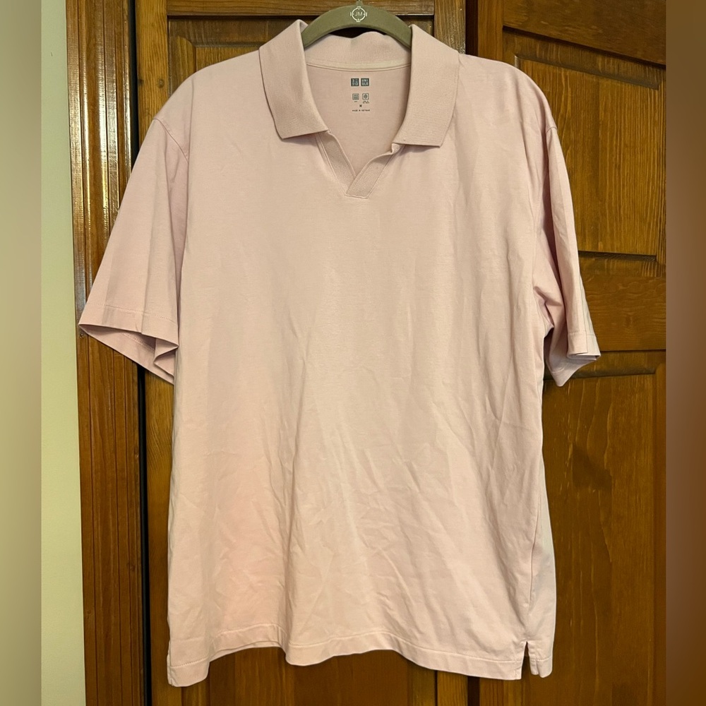 Uniqlo Light Pink Men's Polo Shirt